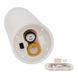 Набор из 3 светодиодных свечей (LED), белый, 15 см * 12,5 см * 10 см (6032-016) E-6032016 фото 6