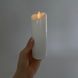 Набор из 3 светодиодных свечей (LED), белый, 15 см * 12,5 см * 10 см (6032-016) E-6032016 фото 3