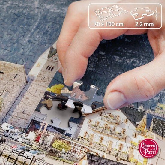 Пазл из 2000 деталей, &laquo;Гальштат в утреннем свете&raquo;, (50156) Cherrypazzi CH-50156 фото