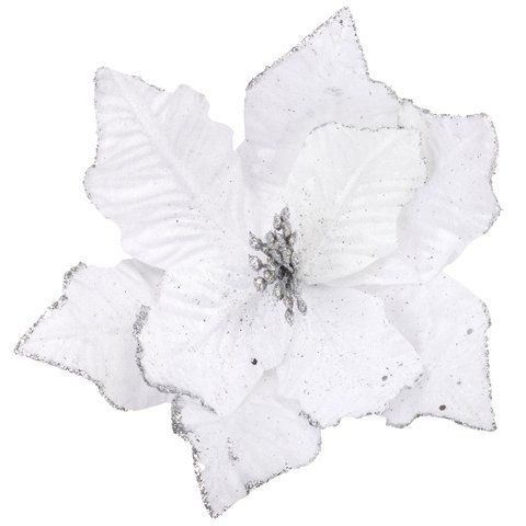 Декоративна квітка "Симфонія", біла, 45 см (9171-026) E-9171026 фото