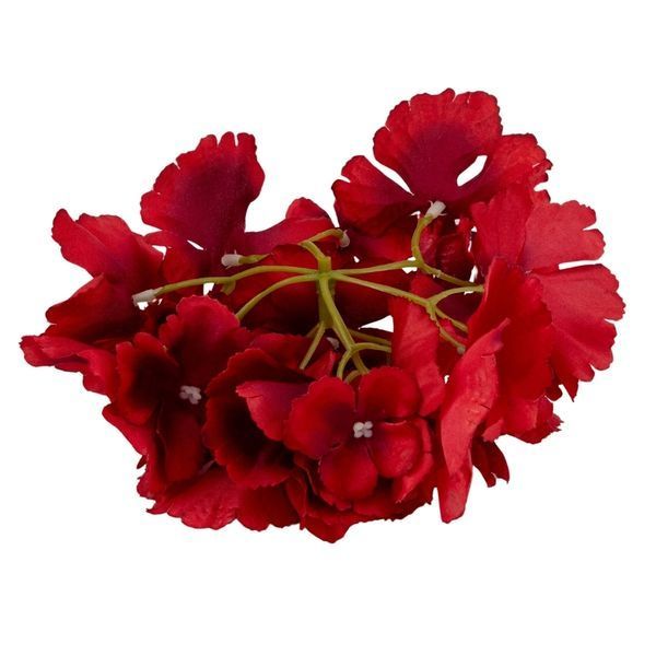 Головка гортензії, червона, 16 см (9222-007) E-9222007 фото