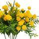 Штучний букет з 6 гілочок (23 см) (025FL/yellow) E-025FL/yellow фото 3