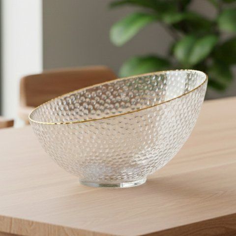 Салатниця "Кришталева асиметрія", 17 см (9308-016) E-9308016 фото