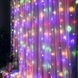 Гірлянда-штора 200 LED, різнокольорова, 3*2 м, від USB (9133-021) E-9133021 фото 1