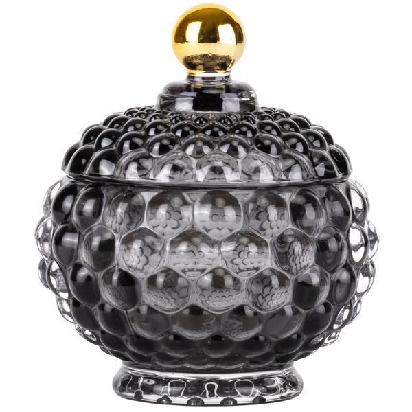 Конфетница "Феникс", серая, 12 см (9157-050) E-9157050 фото
