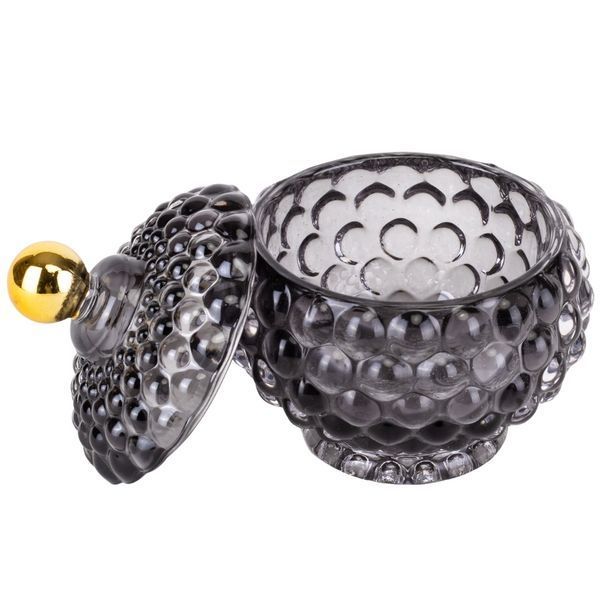 Конфетница "Феникс", серая, 12 см (9157-050) E-9157050 фото