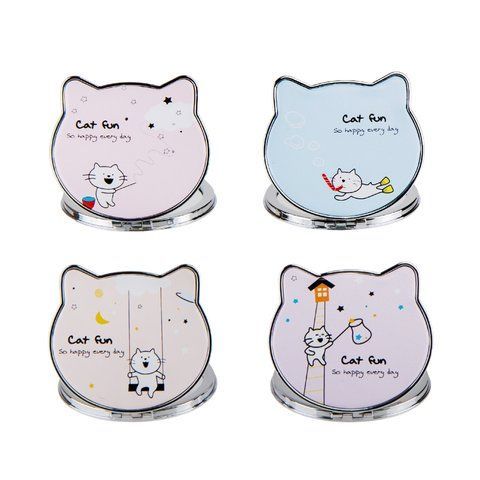 Косметическое зеркальце "Cat fun", 8 см (9038-001) E-9038001 фото