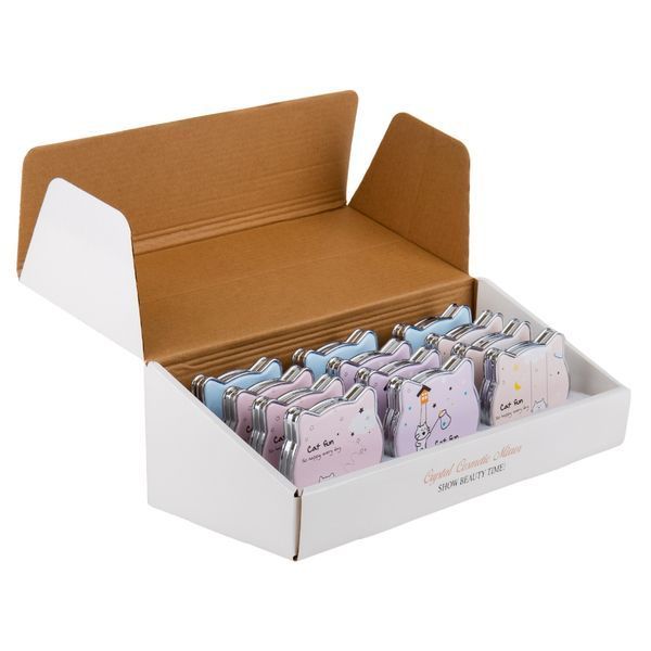 Косметическое зеркальце "Cat fun", 8 см (9038-001) E-9038001 фото