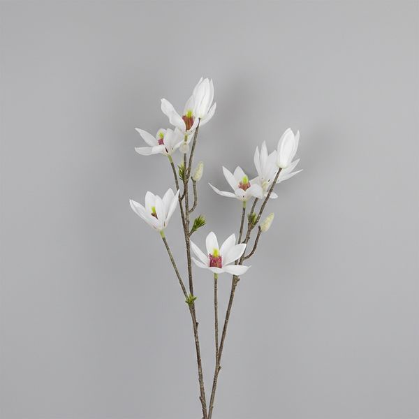 Магнолія штучна, біла, 85 см (2028-010/white) E-2028010/white фото