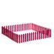 Декоративний парканчик темно-рожевий 90 см (0356J/dark pink) E-0356J/dark pink фото 1