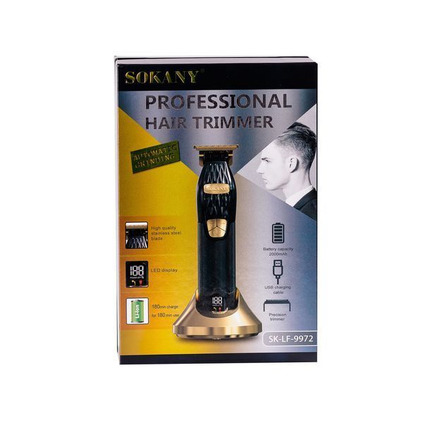 Триммер для стрижки Sokany с LED дисплеем SKLF9972 L-SKLF9972 фото