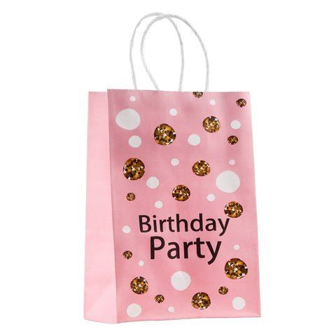 Подарунковий пакет "Birthday party", 15*21 см * Рандомний вибір дизайну (9211-004) E-9211004 фото