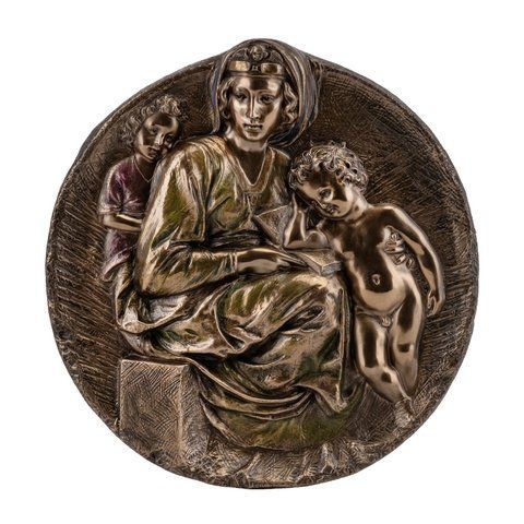 Медальон "Мария с Иисусом" (22 см) (75383A4) E-75383A4 фото