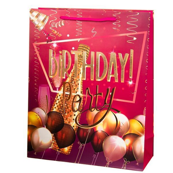 Подарочный пакет "Birthday Party" 31 * 12 * 40 (8814-004) E-8814004 фото