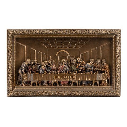 Картина-барельеф "Тайная Вечеря", 27 см (78378A4) E-78378A4 фото