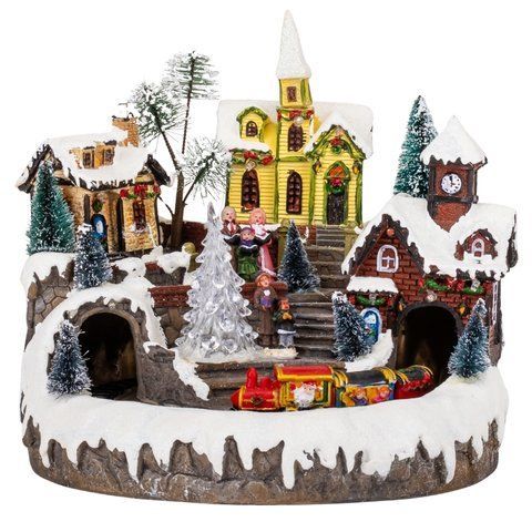 Новогодняя карусель "Рождественская ночь", 22,5 см (9153-008) E-9153008 фото