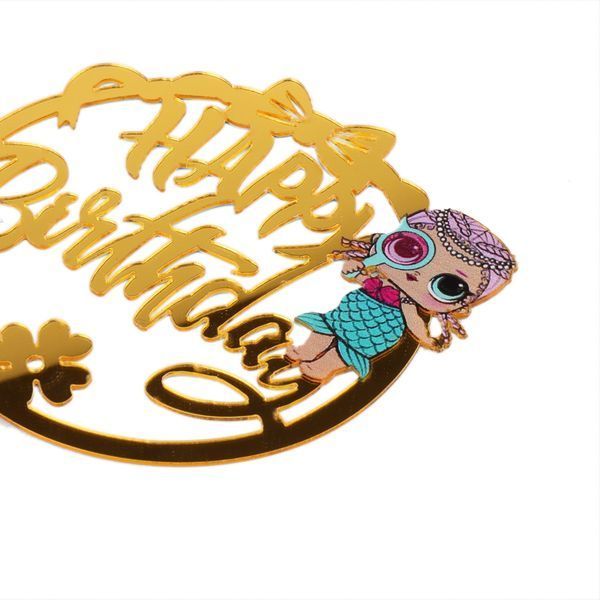 Топпер в торт "Happy Birthday" *рандомный выбор дизайна (8820-004) E-8820004 фото