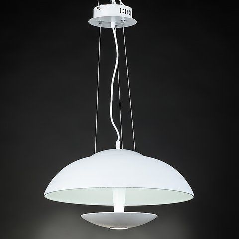 Люстра подвес белая металлическая (ZW001/1 (white)) (ZW001/1 (white)) E-ZW001/1 (white) фото