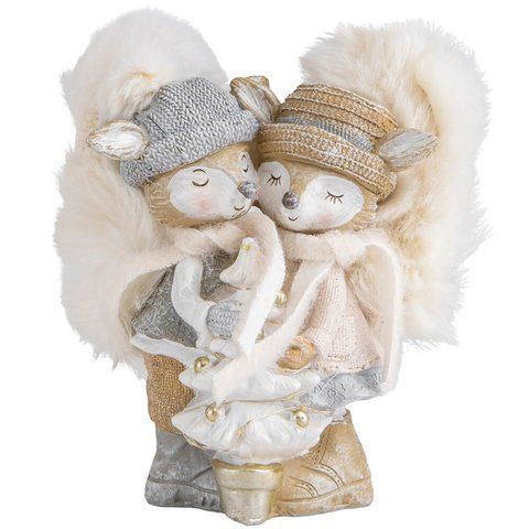 Статуэтка "Белочки-сестрички", 18 см (6014-049) E-6014049 фото
