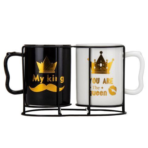 Набір кружок "King and queen", 250 мл * Рандомний вибір дизайну (9111-021) E-9111021 фото