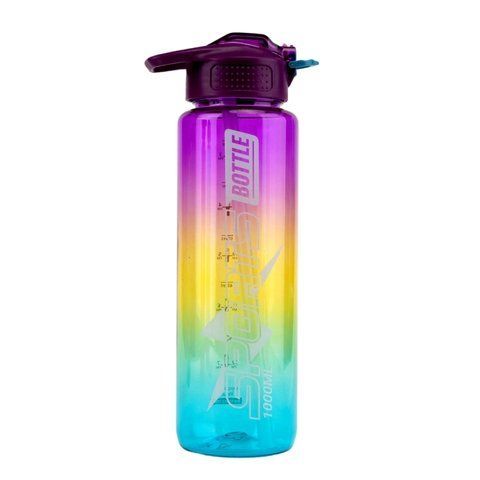 Пляшка для спорту "Rainbow Bottle", 1000 мл * Рандомний вибір дизайну (9212-001) E-9212001 фото