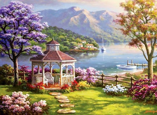 Пазл на 2000 елементів "Crystal Lake Retreat, Сунг Кім" (3949), Anatolian A-3949 фото