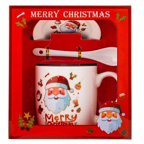 Кружка "Merry Christmas", 350 мл * Рандомний вибір дизайну (9150-005) E-9150005 фото