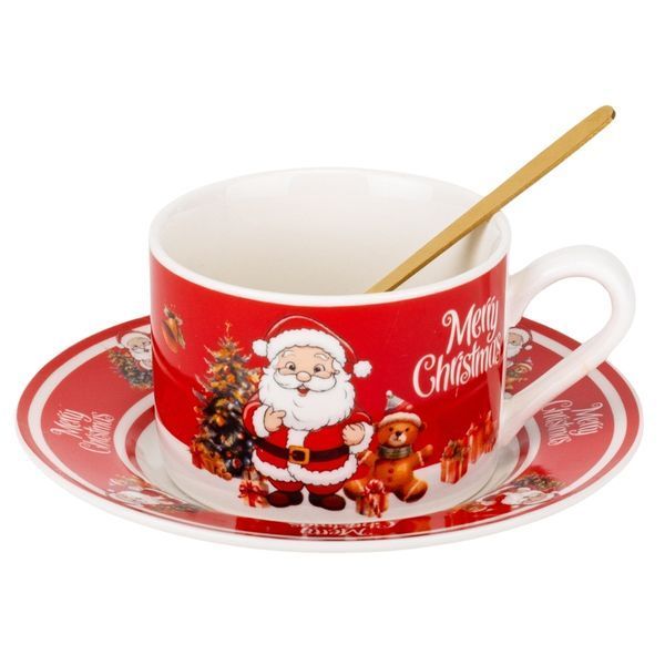 Кружка "Happy Santa", 200 мл * Рандомный выбор дизайна (9150-019) E-9150019 фото