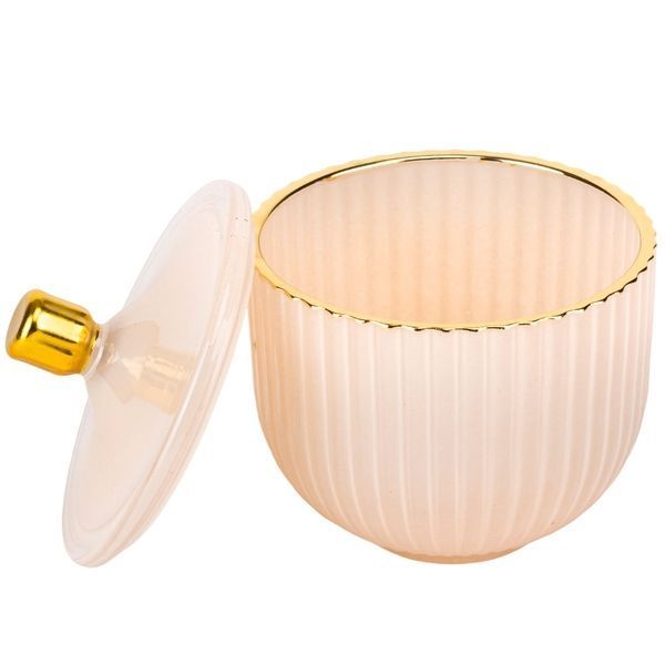 Конфетница "Коффа", бежевая, 13 см (9157-015) E-9157015 фото