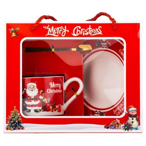 Кружка "Happy Santa", 200 мл * Рандомный выбор дизайна (9150-019) E-9150019 фото