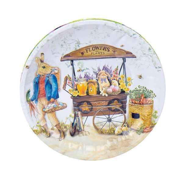 Тарілка "Клопоти кроликів", 19 см (8909-008) E-8909008 фото