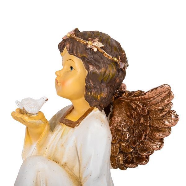 Статуетка з підсвіткою "Біла Голубка", 21 см (0507-004) E-0507004 фото