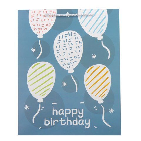 Подарунковий пакет "Birthday", 26*32 см * Рандомний вибір дизайну (9100-005) E-9100005 фото