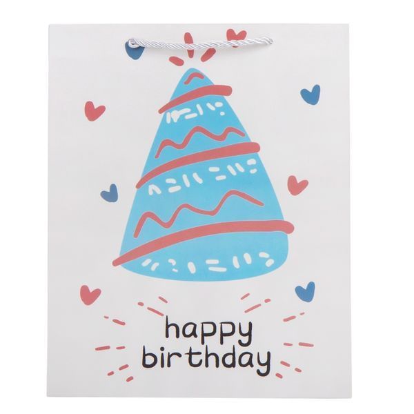 Подарочный пакет "Birthday", 26*32 см * Рандомный выбор дизайна (9100-005) E-9100005 фото