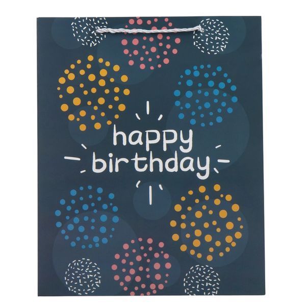 Подарочный пакет "Birthday", 26*32 см * Рандомный выбор дизайна (9100-005) E-9100005 фото