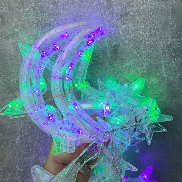Гірлянда "Зоряне небо", 195 LED, різнокольорова, 3,2 м від електромережі (9133-035) E-9133035 фото