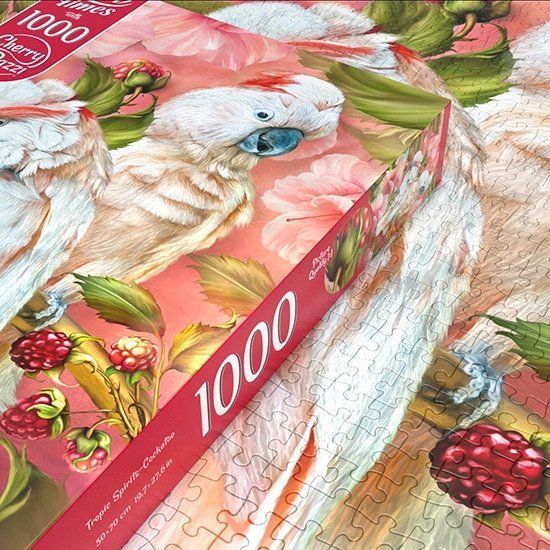 Пазл из 1000 деталей, &laquo;Тропические духи-Какаду&raquo;, (30462) Cherrypazzi CH-30462 фото