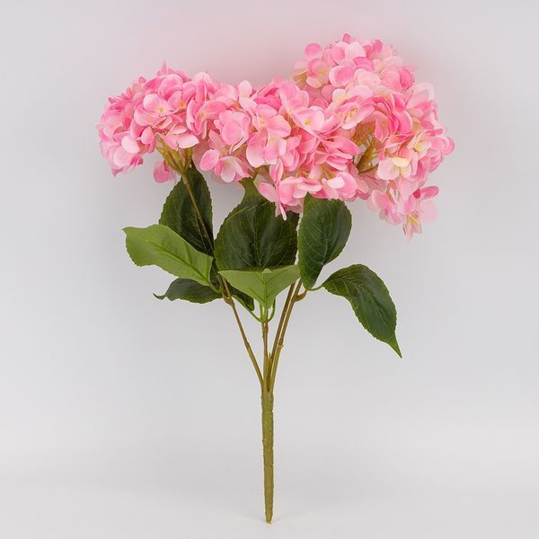 Букет гортензий, 5 бутонов, розовый, 48 см (2026-008/gr.pink) E-2026008/gr.pink фото