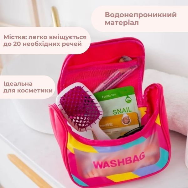 Косметичка "Washbag", 24*19 см * Рандомний вибір дизайну (9037-006) E-9037006 фото