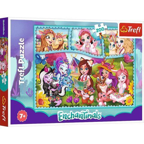 Пазл на 200 елементів "Дивовижний світ Enchantimals" (13261), Trefl T-13261 фото