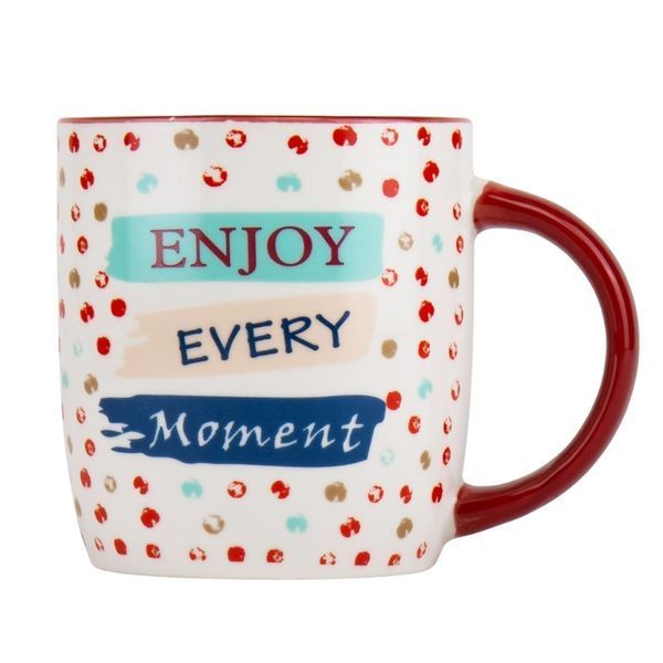 Кружка "Enjoy the day", 350 мл * Рандомний вибір дизайну (9071-002) E-9071002 фото