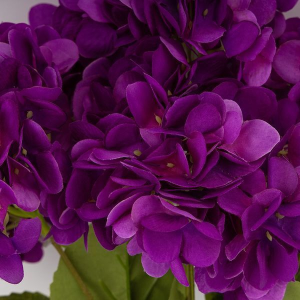 Букет гортензій, 5 бутонів, фіолетовий, 48 см (2026-008/violet) E-2026008/violet фото