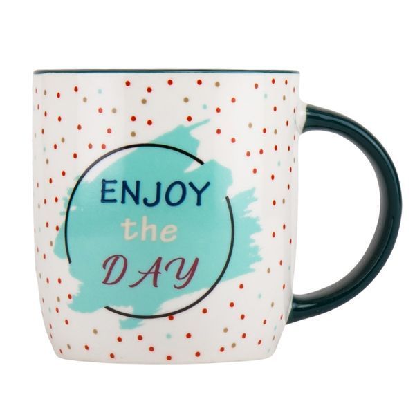 Кружка "Enjoy the day", 350 мл * Рандомний вибір дизайну (9071-002) E-9071002 фото