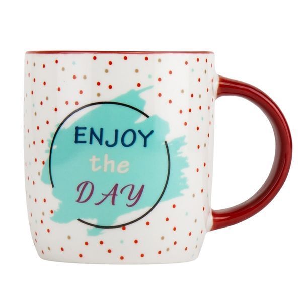 Кружка "Enjoy the day", 350 мл * Рандомний вибір дизайну (9071-002) E-9071002 фото