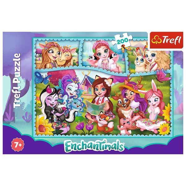 Пазл на 200 елементів "Дивовижний світ Enchantimals" (13261), Trefl T-13261 фото