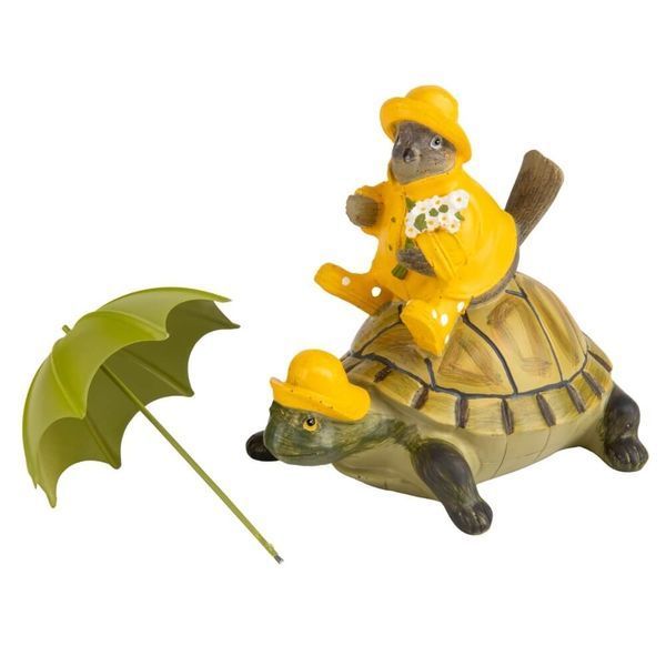 Статуэтка "Turtle with bird" (8941-008) E-8941008 фото