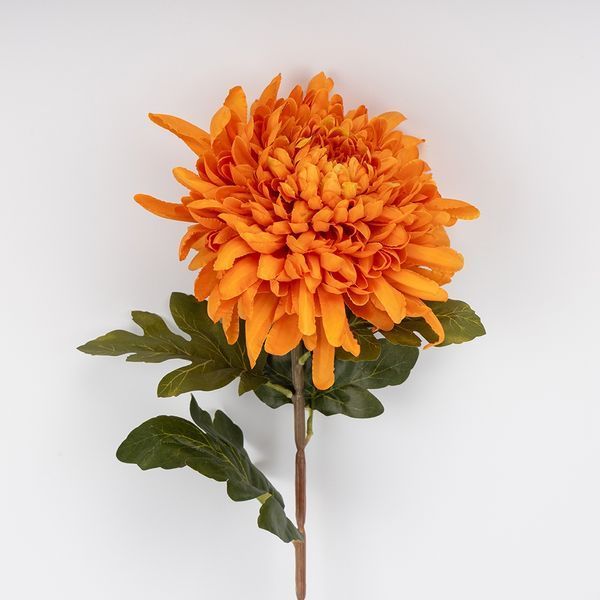 Штучна хризантема, помаранчева, 75 см (2026-012/orange) E-2026012/orange фото